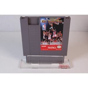 Tecmo NBA Basketball (Nintendo NES, 1992) Authentic, Cartridge Only